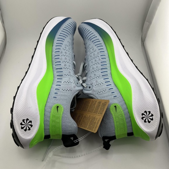 Nike ReactX Running Shoes‎ Mens Size 8.5 Blue Green DR2665-402 Athletic Road